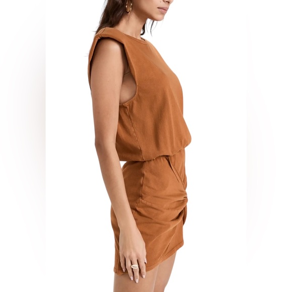 L Space Mini Dress Jesse Twist Front Sleeveless Cotton Jersey Knit Sz Small NEW - Picture 4 of 15